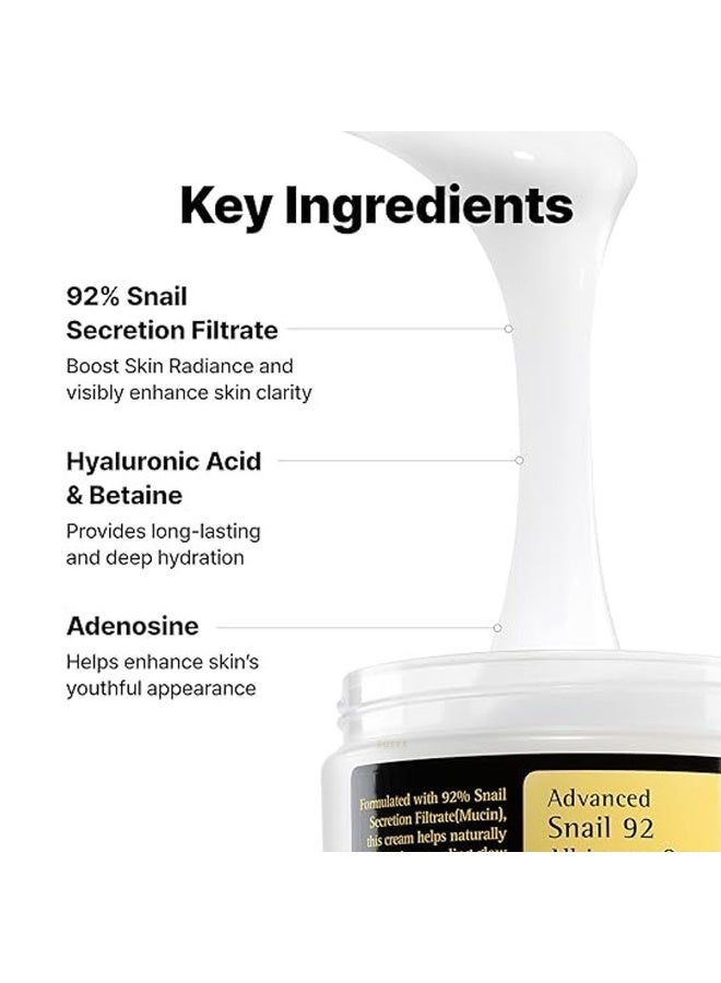 سنايل كريم الحلزون المتطور 92 الكل في واحد 100 غرام - Image 2